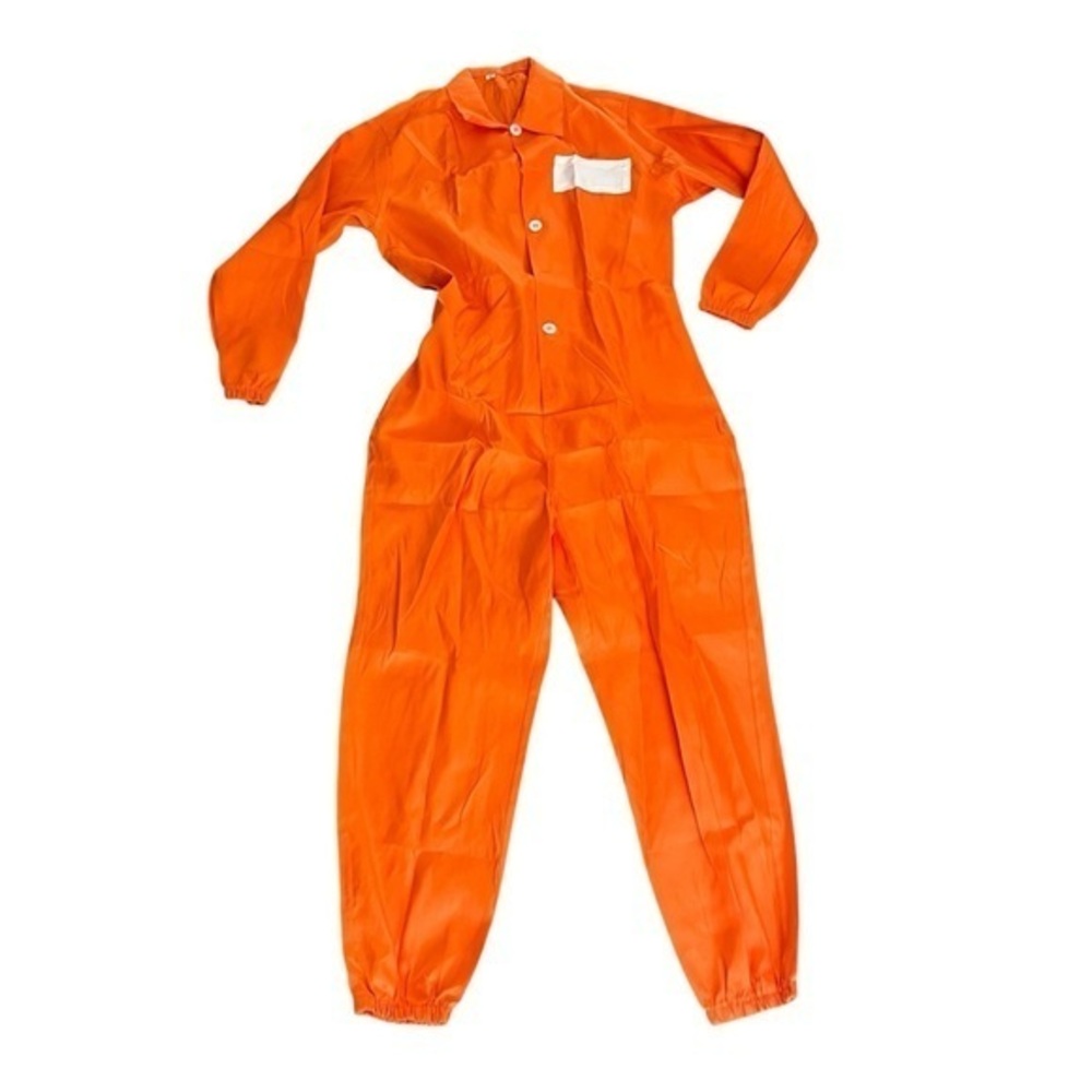 NIP Men’s Orange Coverall Jumpsuit
